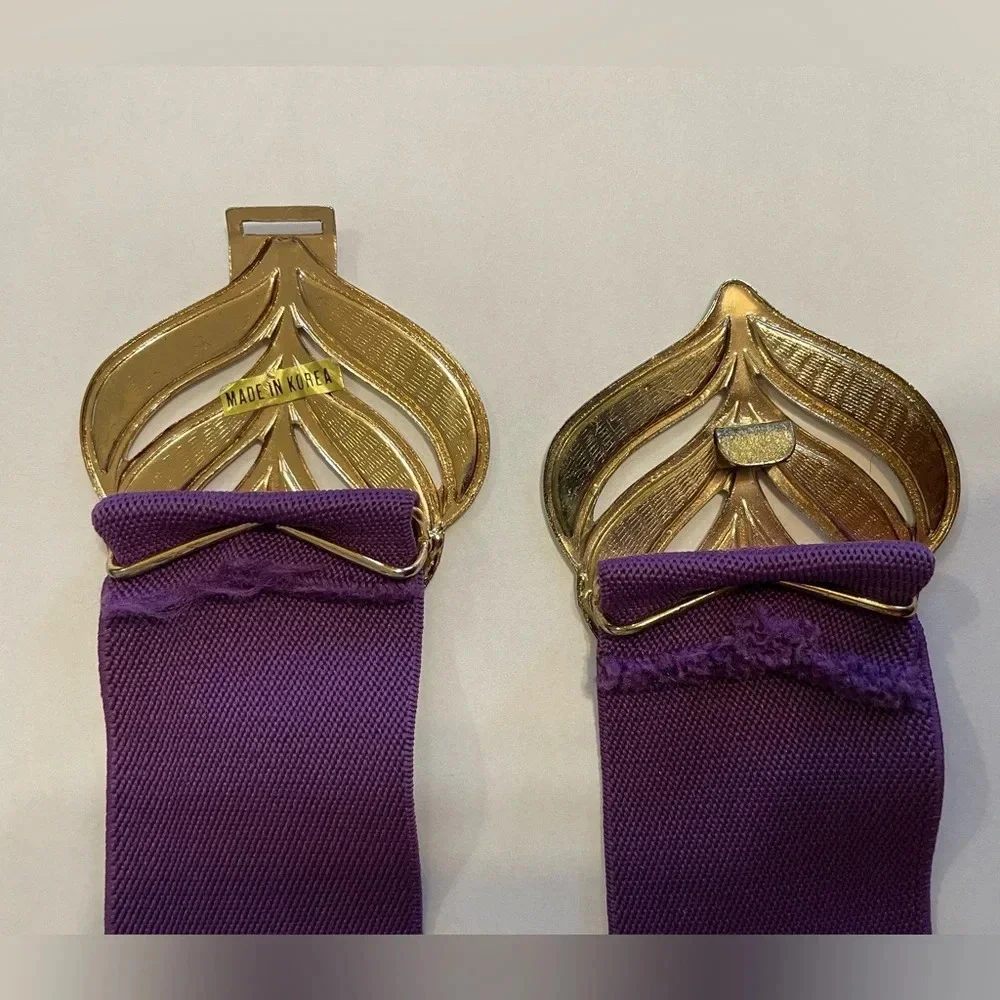 Purple 2” Stretch Belt OS